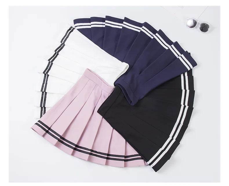 Flirty Pleated Mini Skirt β Sexy Korean Harajuku Tennis Skirt for Sport & Play