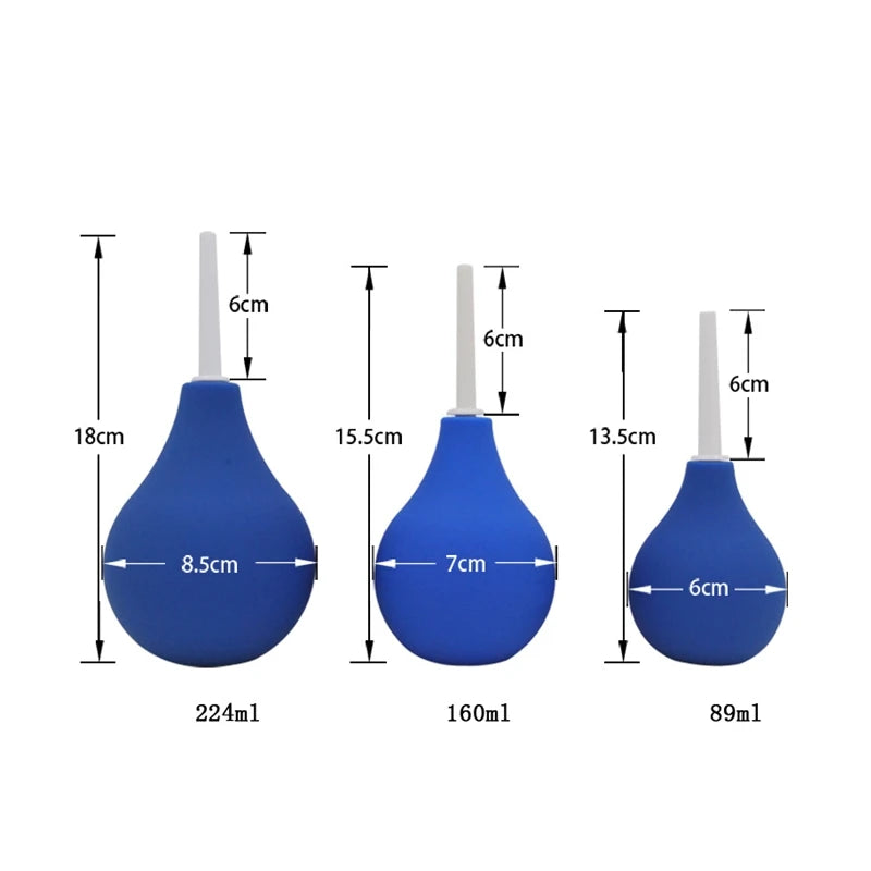 Pure Flow Silicone Enema Bulb Douche