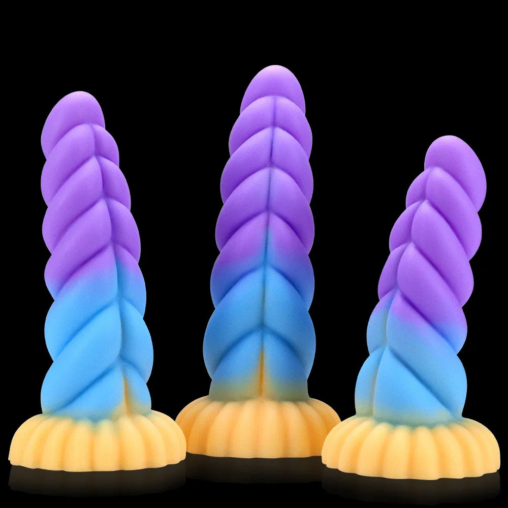 Luxe Spiral Anal Plug Set β 3 Sizes for Intense Pleasure