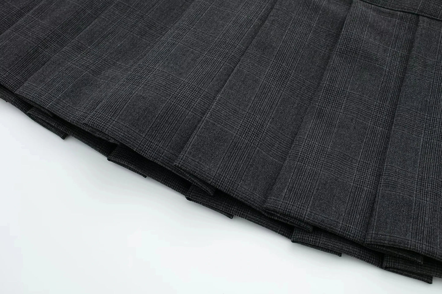 Sexy High-Waist Pleated Mini Skirt