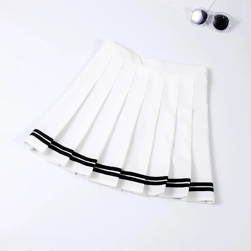 Flirty Pleated Mini Skirt β Sexy Korean Harajuku Tennis Skirt for Sport & Play