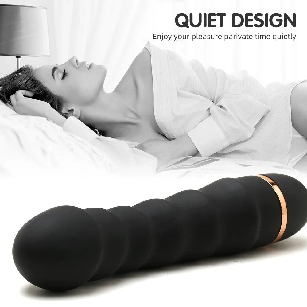 Ultra Soft 20-Mode Vibrating Dildo – G-Spot & Clit Pleaser