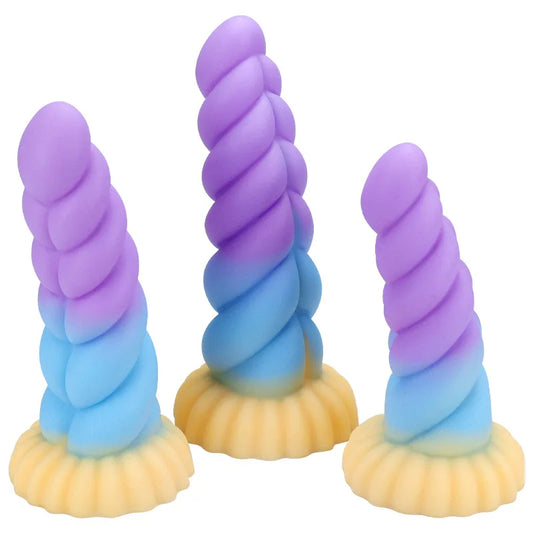 Luxe Spiral Anal Plug Set – 3 Sizes for Intense Pleasure