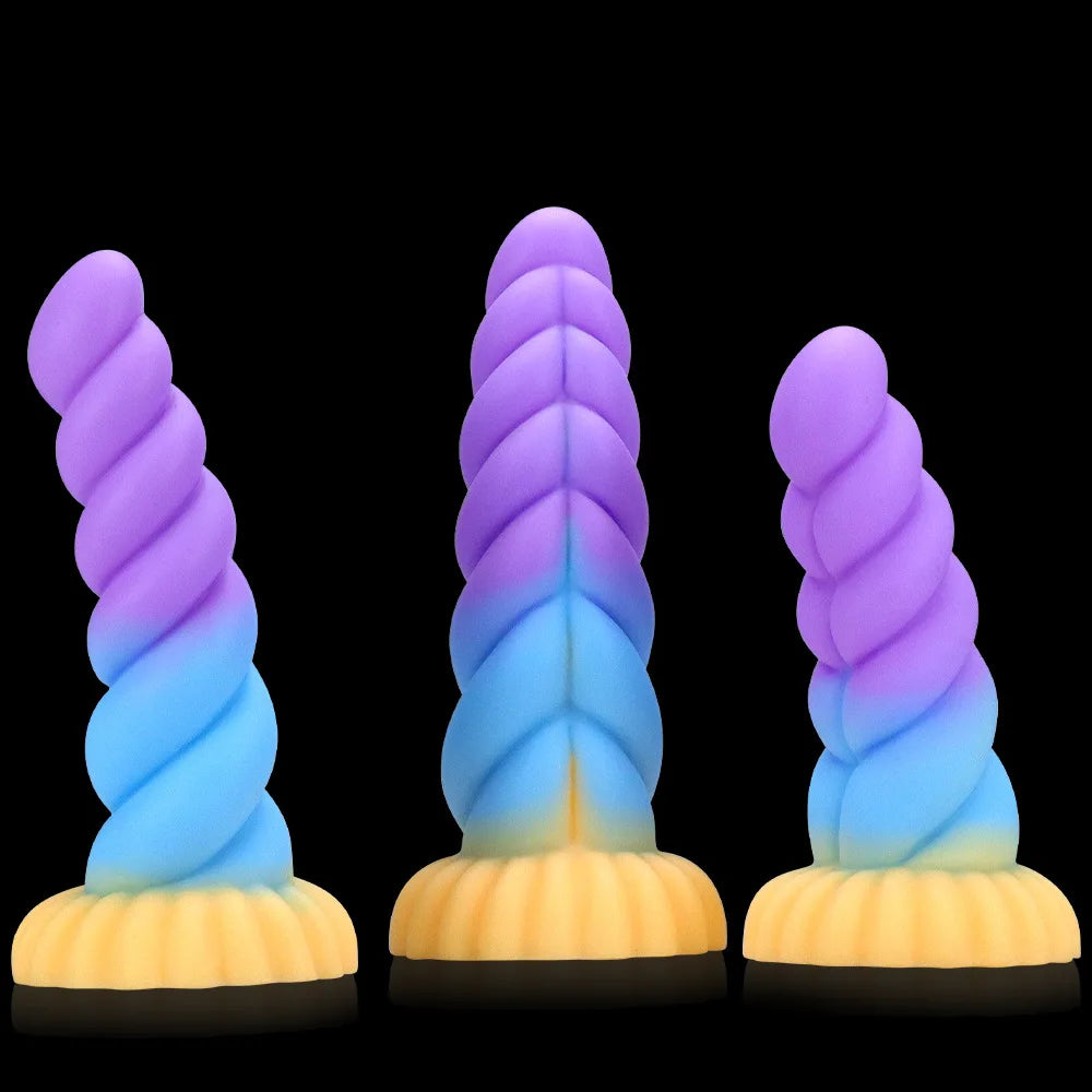 Luxe Spiral Anal Plug Set β 3 Sizes for Intense Pleasure