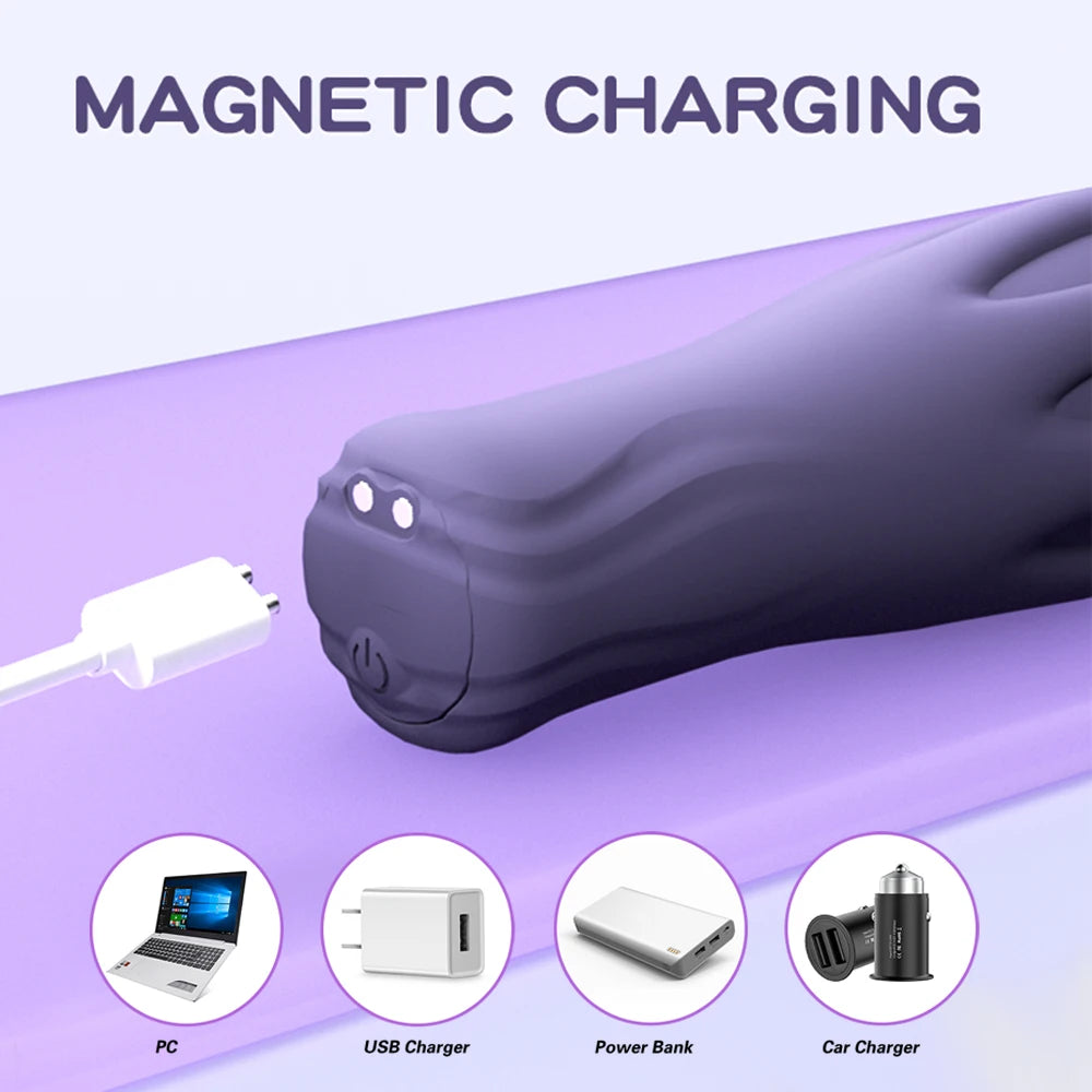 Turbo Stroke Vibrating Glans Trainer Male Masturbator