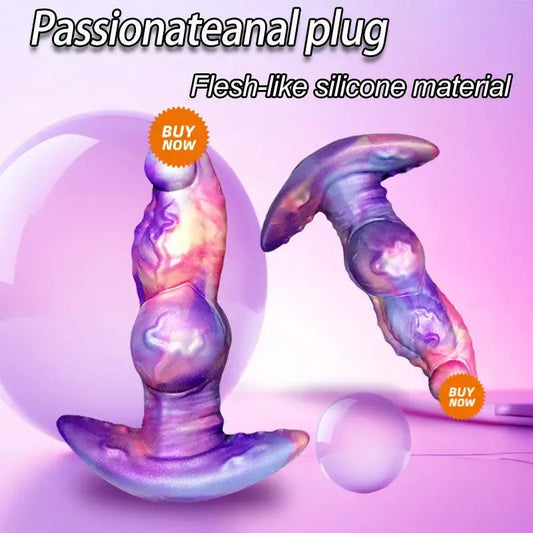 Monster Knotted Dildo & Anal Plug