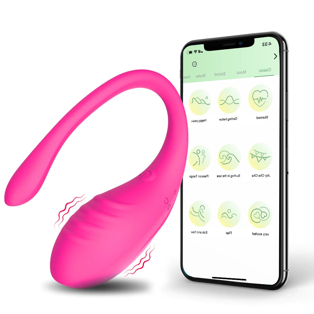9-Speed App-Control Vibrating Egg β Wearable G-Spot & Anal Stimulator