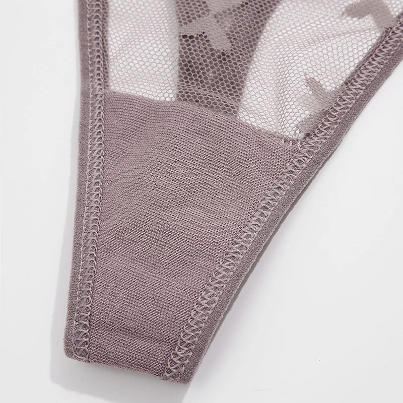 3-Pack Sheer Mesh G-Strings โ Sexy Low Rise G-Strings
