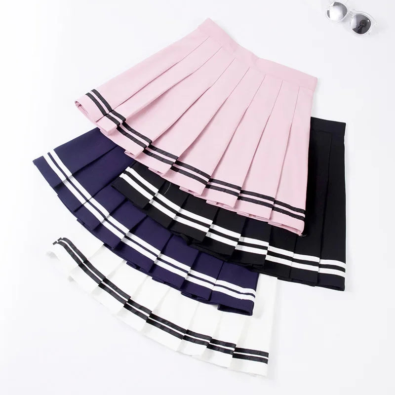 Flirty Pleated Mini Skirt β Sexy Korean Harajuku Tennis Skirt for Sport & Play