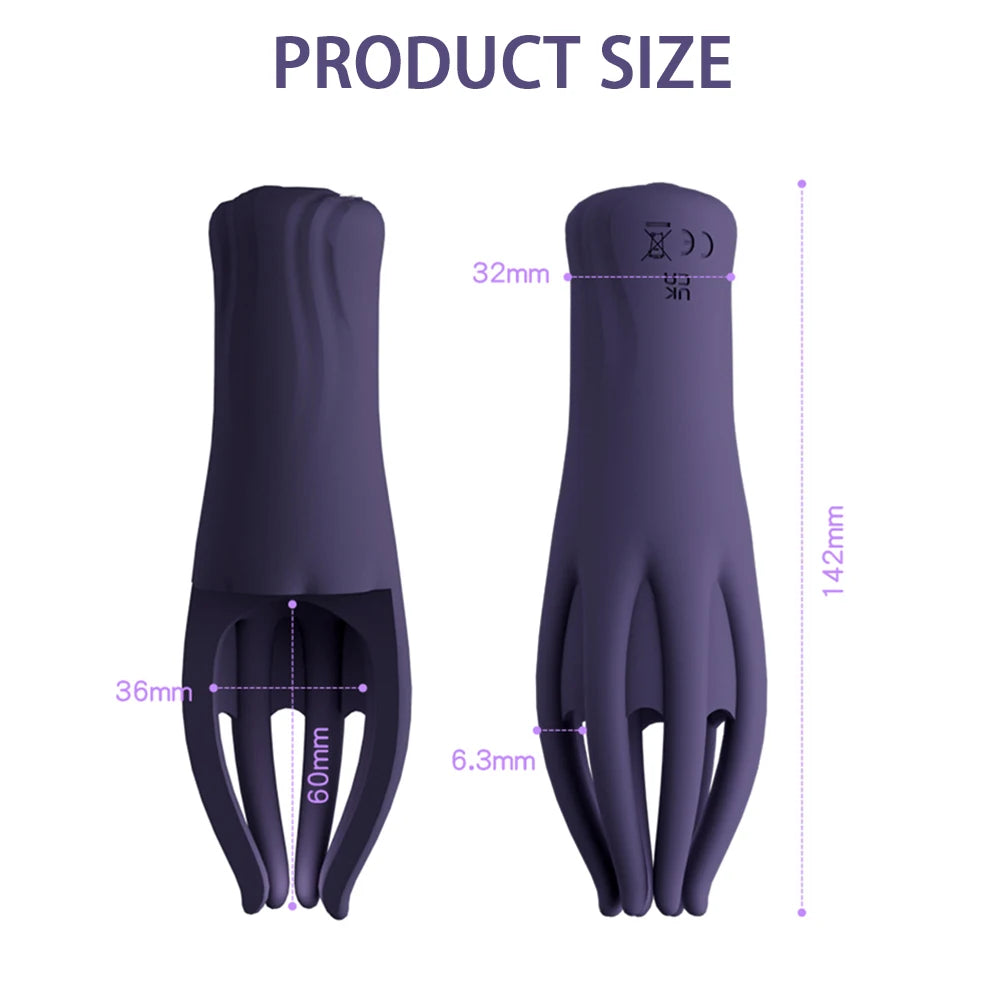 Turbo Stroke Vibrating Glans Trainer Male Masturbator