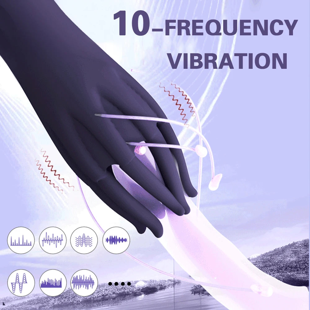 Turbo Stroke Vibrating Glans Trainer Male Masturbator