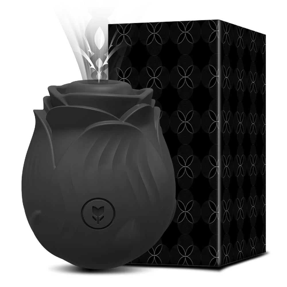 Rose Thrusting & Sucking Vibrator β 10 Modes for G-Spot & Clit Pleasure