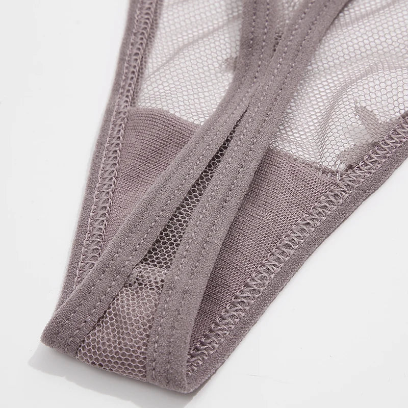 3-Pack Sheer Mesh G-Strings โ Sexy Low Rise G-Strings