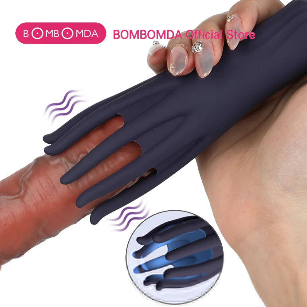 Turbo Stroke Vibrating Glans Trainer Male Masturbator