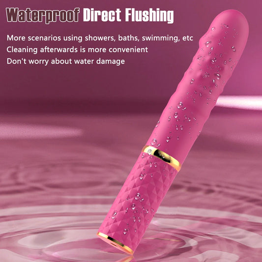 Beginner Automatic Thrusting Vibrator with Suction Cup – G-Spot & Dual Stimulator for Women