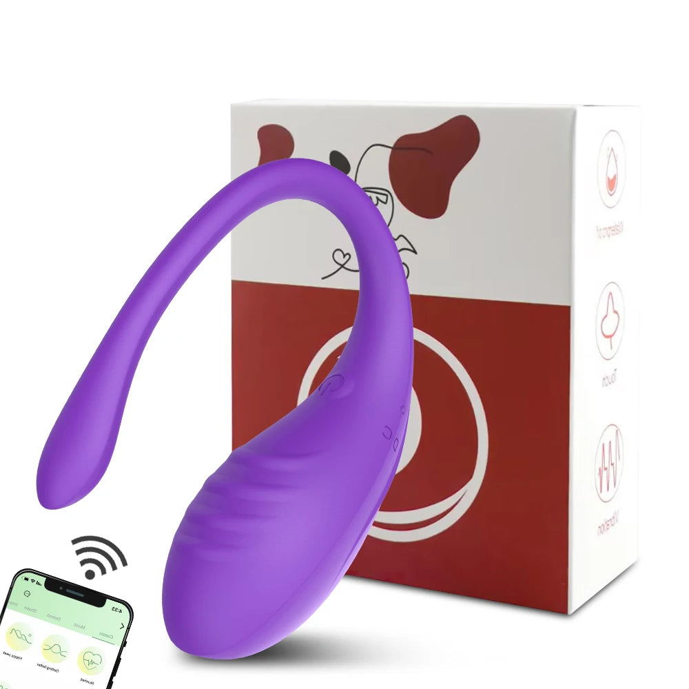 9-Speed App-Control Vibrating Egg – Wearable G-Spot & Anal Stimulator