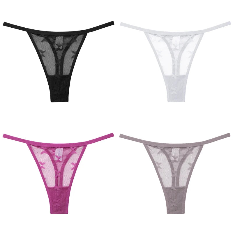 4-Pack Lace G-String Panties