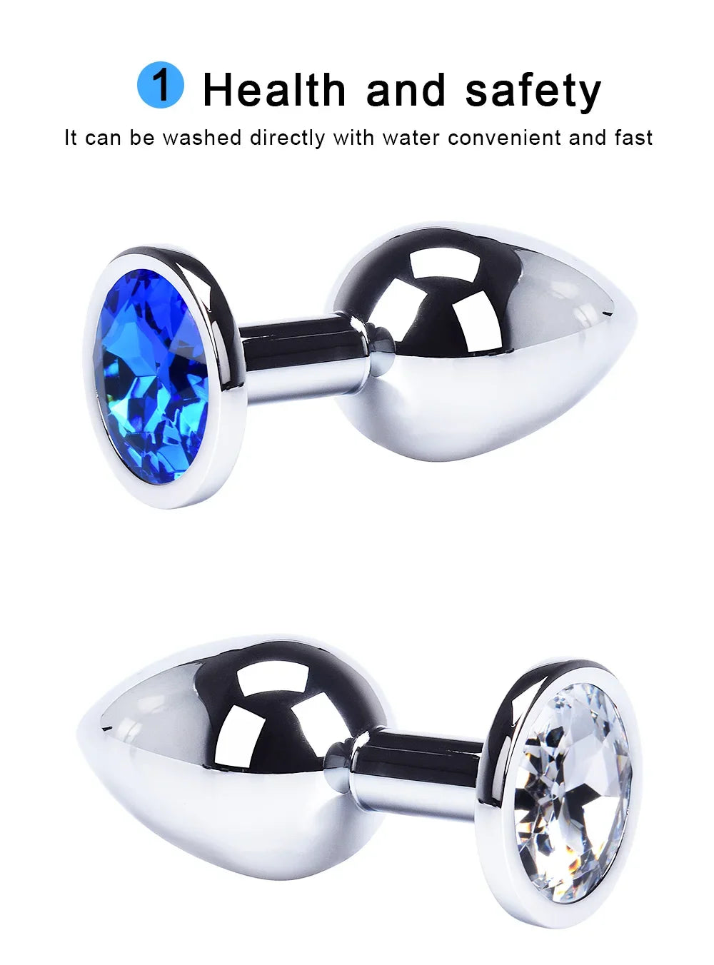 Stainless Steel Anal Plug – Premium Metal Adult Toy
