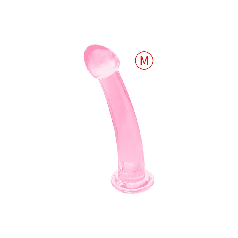 Soft Realistic Jelly Dildo Anal Expander