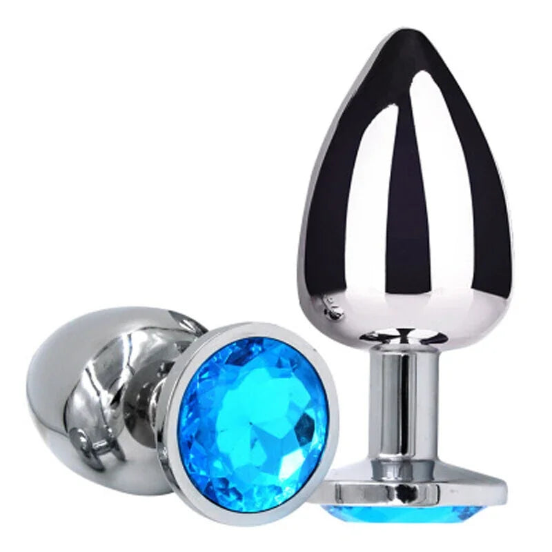 Stainless Steel Anal Plug – Premium Metal Adult Toy