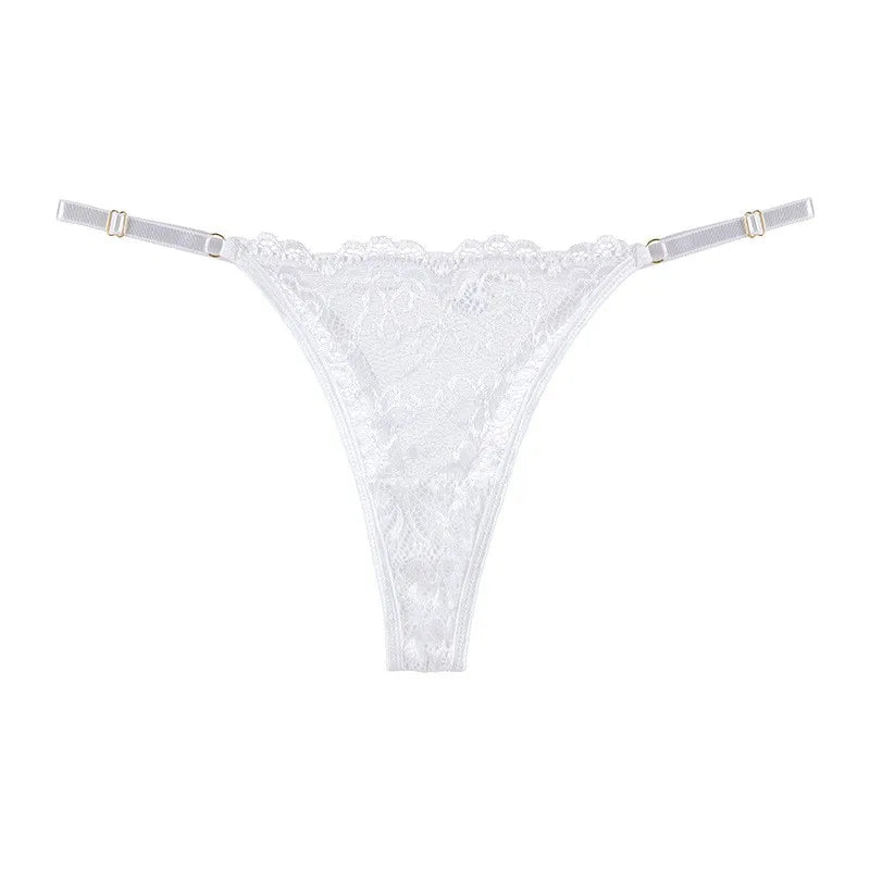 1PCS Women’s Lace Thong – Sexy Hollow Panties for Everyday Wear