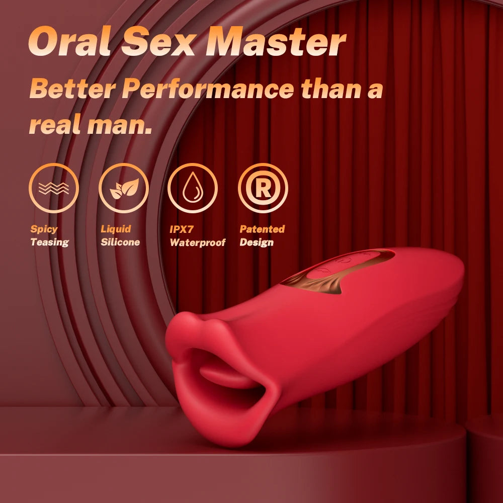Lick & Suck G-Spot Vibrator