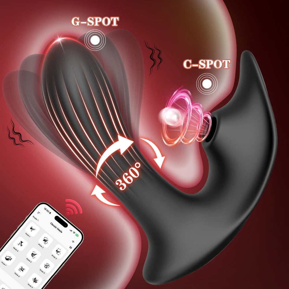 27-Mode Wearable Clitoral & G-Spot Vibrator