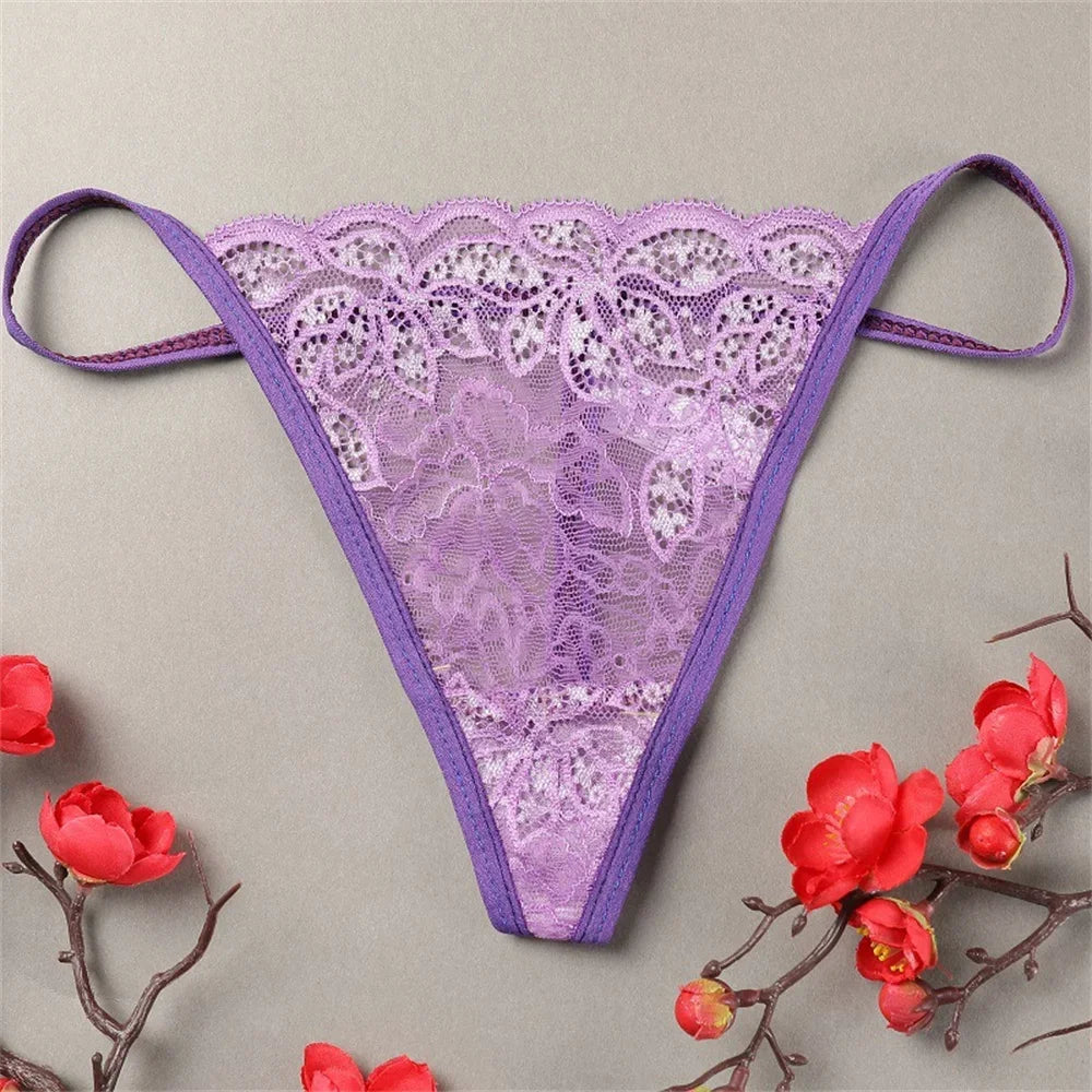 Sexy 10-Pack Lace G-Strings – Low-Waist