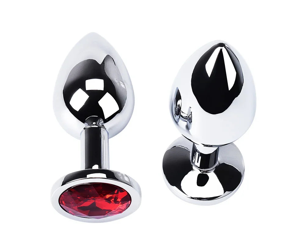 Stainless Steel Anal Plug – Premium Metal Adult Toy