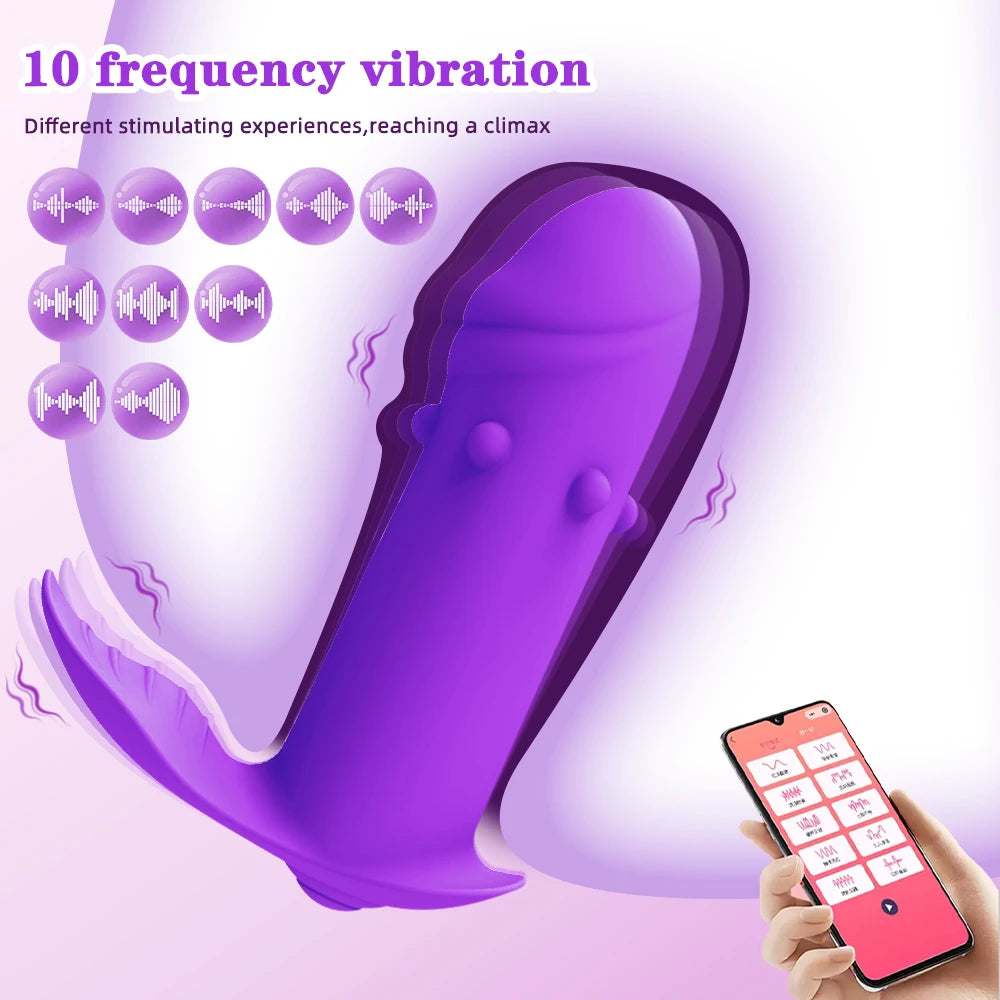 APP-Control Wearable Panty Vibrator – G-Spot & Clit Stimulator