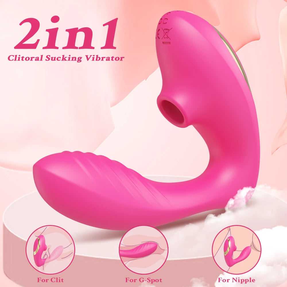 27-Mode Wearable Clitoral & G-Spot Vibrator