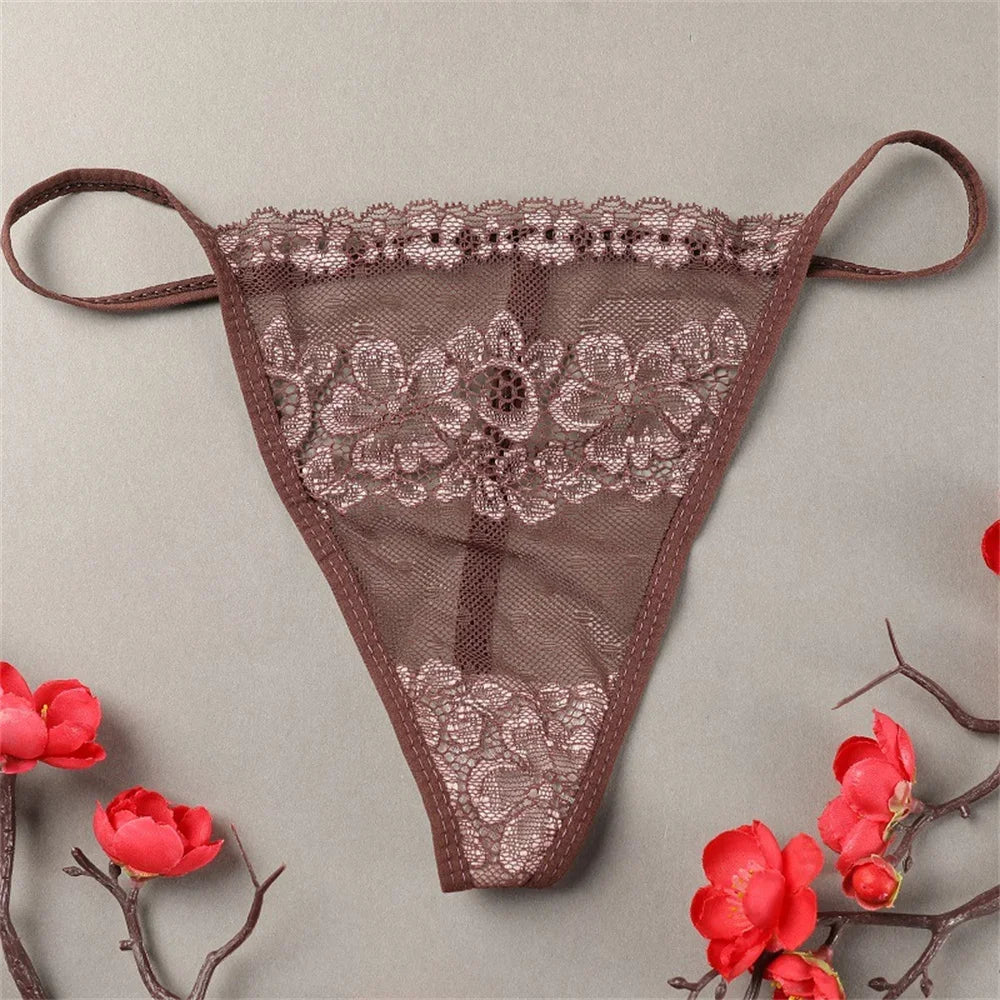 Sexy 10-Pack Lace G-Strings – Low-Waist
