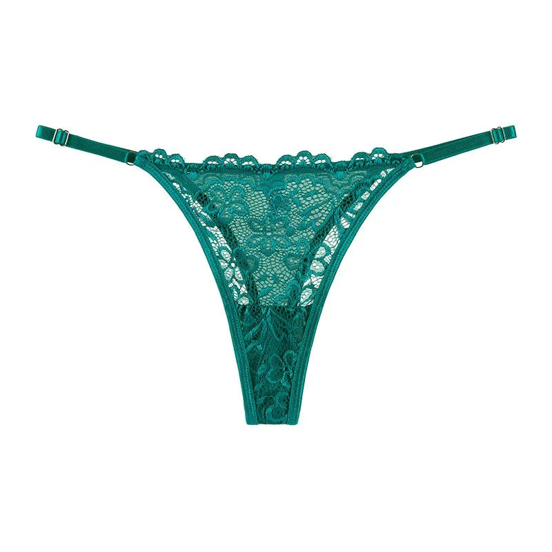 1PCS Women’s Lace Thong – Sexy Hollow Panties for Everyday Wear