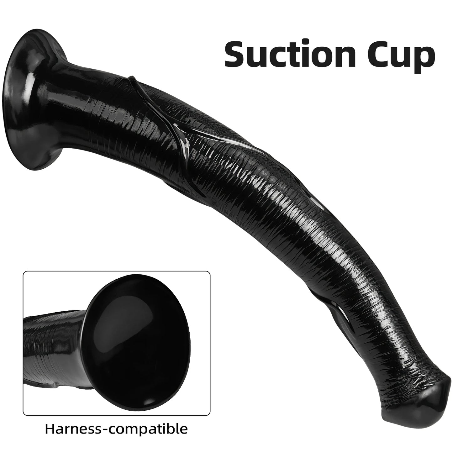 Monster Horse Dildo & Anal Plug – G-Spot & Prostate Stimulator