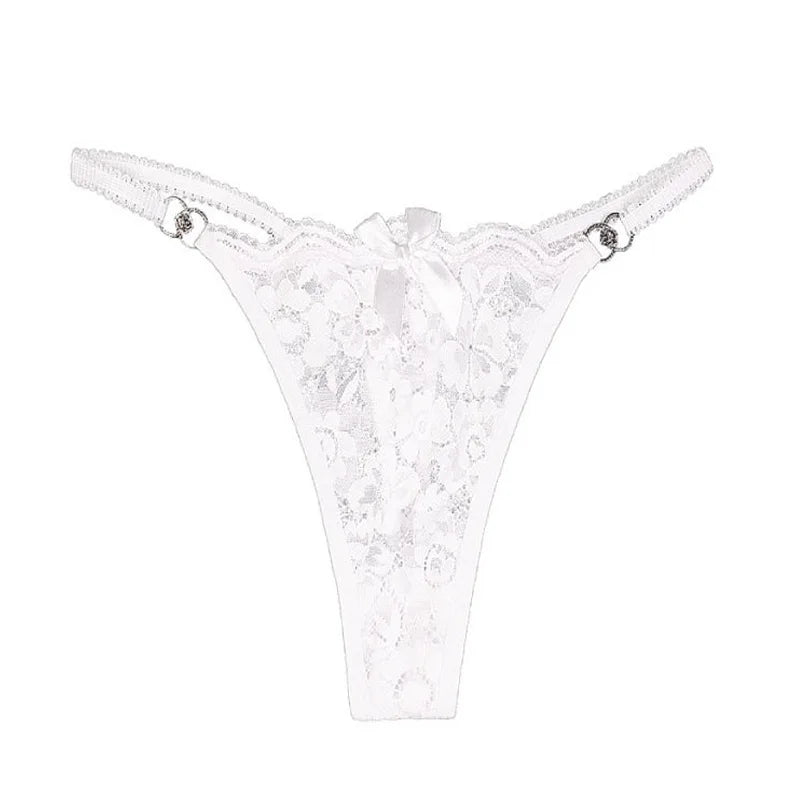 1Pc Floral Lace G-String Sexy Low-Waist Panties