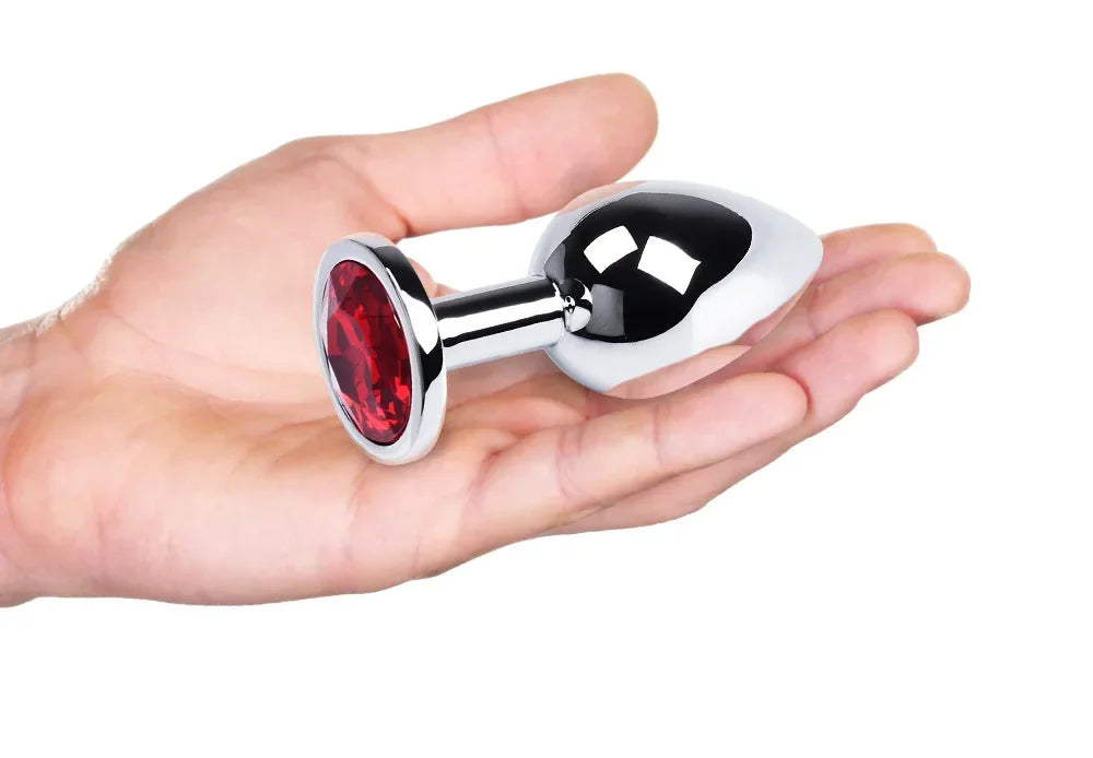 Stainless Steel Anal Plug – Premium Metal Adult Toy