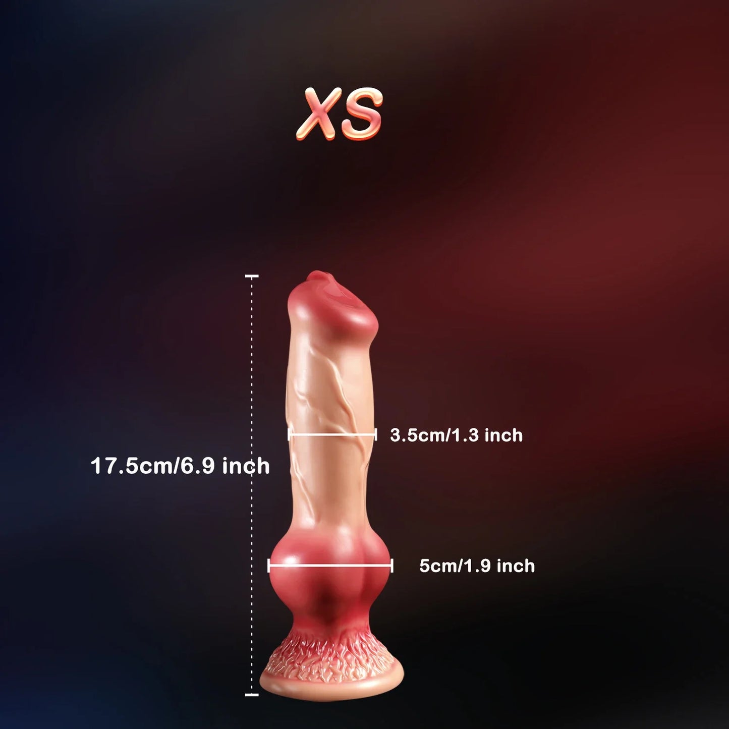 Realistic Dildo – Huge Suction Cup, Anal & Prostate Stimulator (S-XXL)