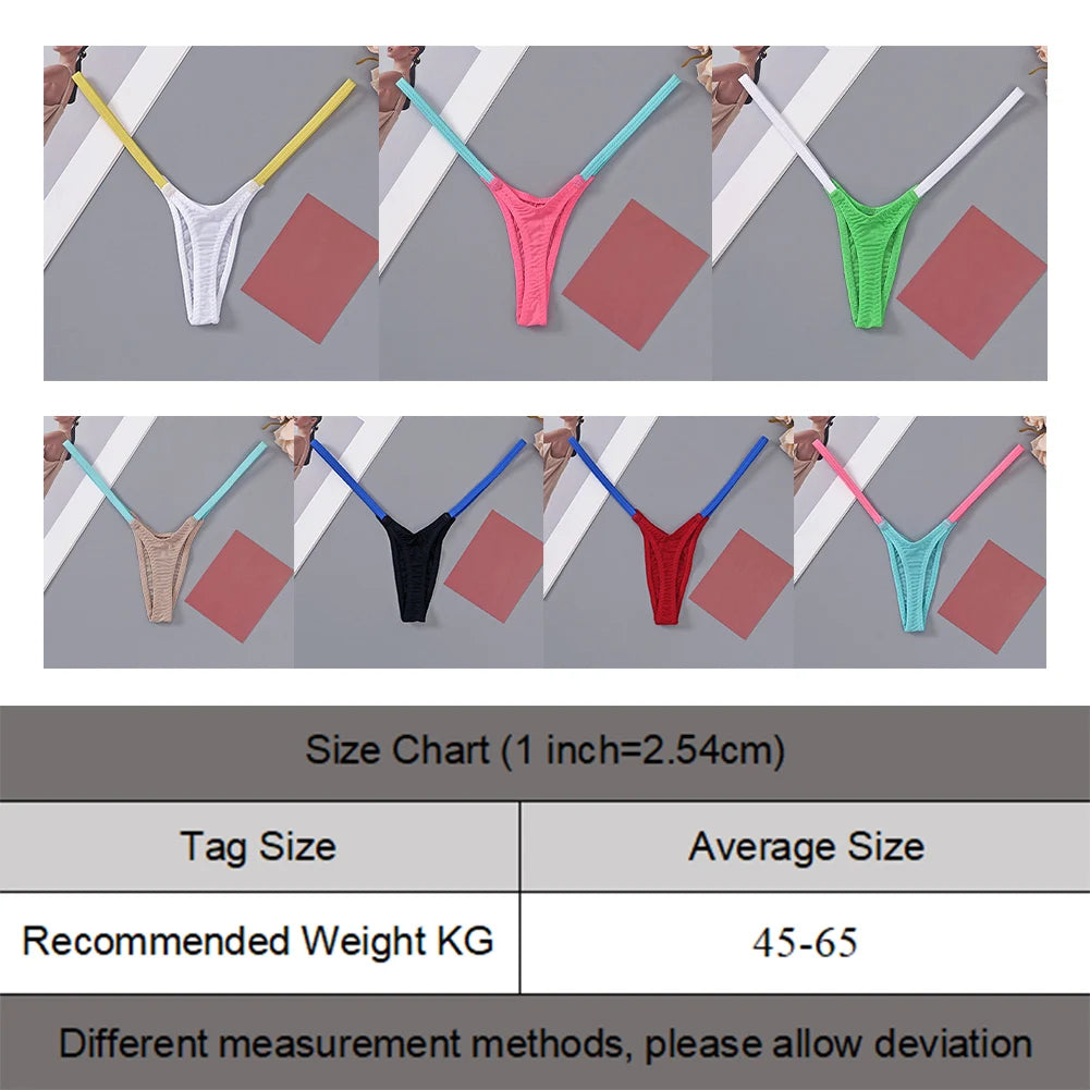 Ultra Minimal G-String T-Back Thong – Low Rise