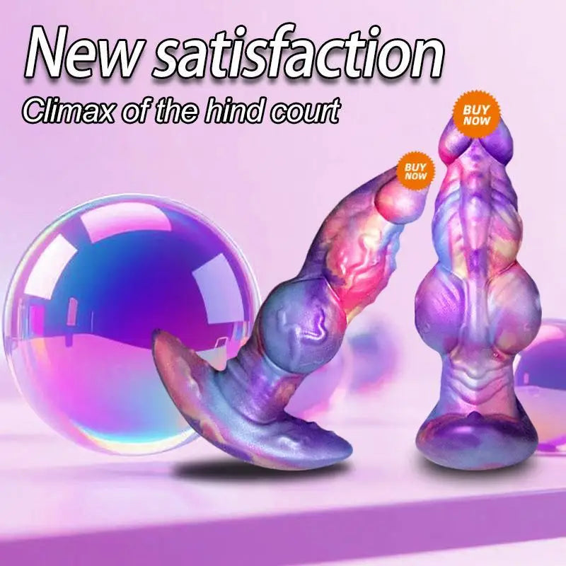 Monster Knotted Dildo & Anal Plug