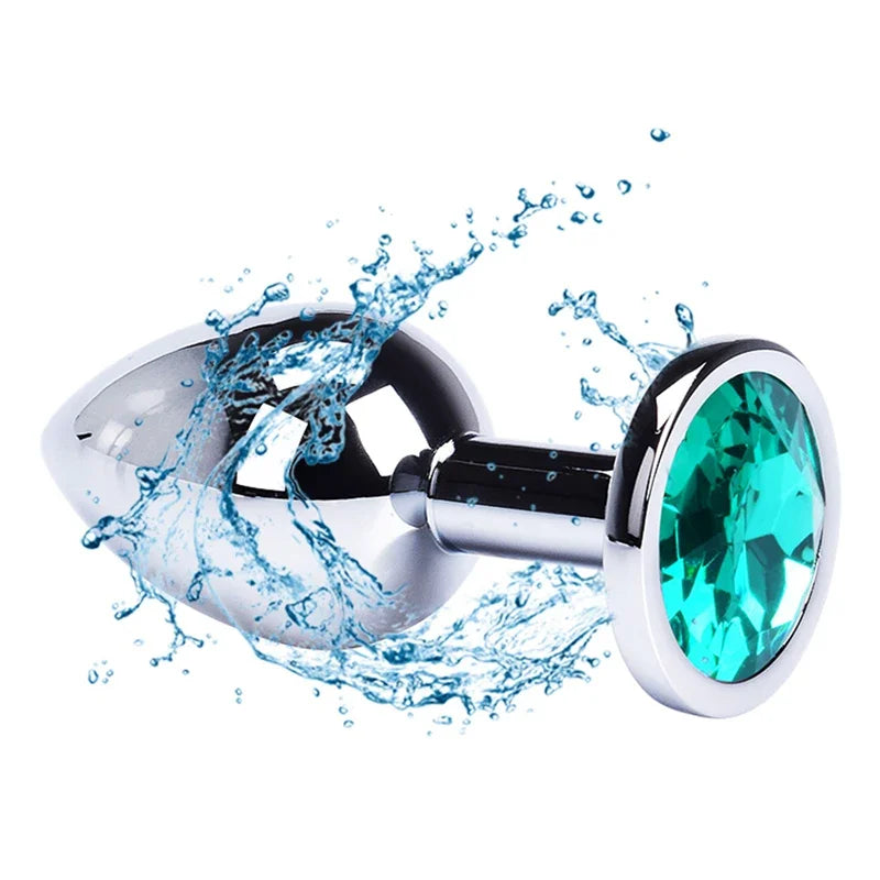 Stainless Steel Anal Plug – Premium Metal Adult Toy