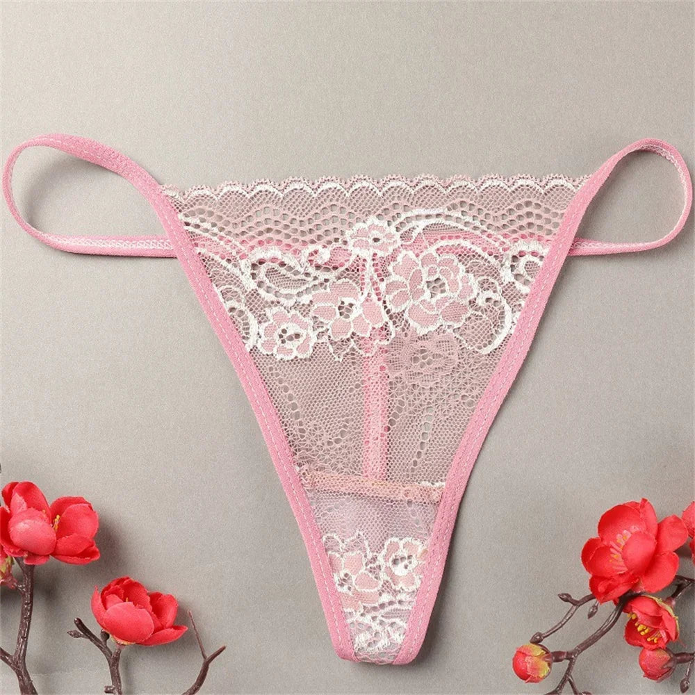 Sexy 10-Pack Lace G-Strings – Low-Waist