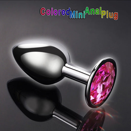 Sleek Metal Anal Plug & G-Spot Massager