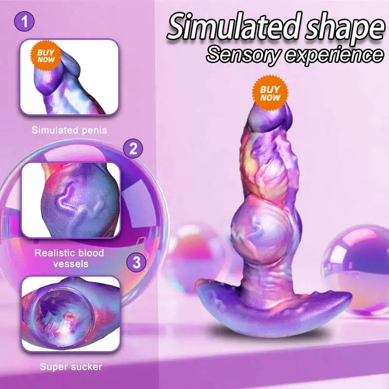 Monster Knotted Dildo & Anal Plug