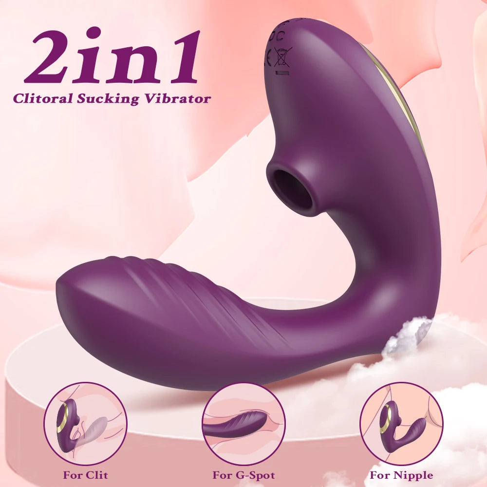 27-Mode Wearable Clitoral & G-Spot Vibrator