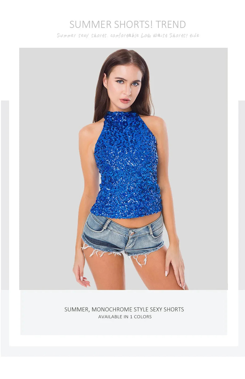 Nightclub Hot Denim Shorts