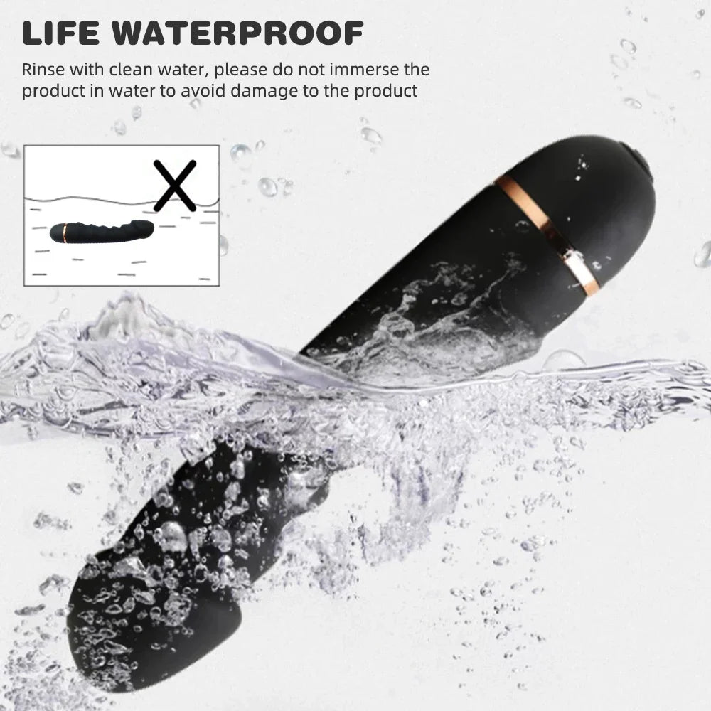 Ultra Soft 20-Mode Vibrating Dildo – G-Spot & Clit Pleaser
