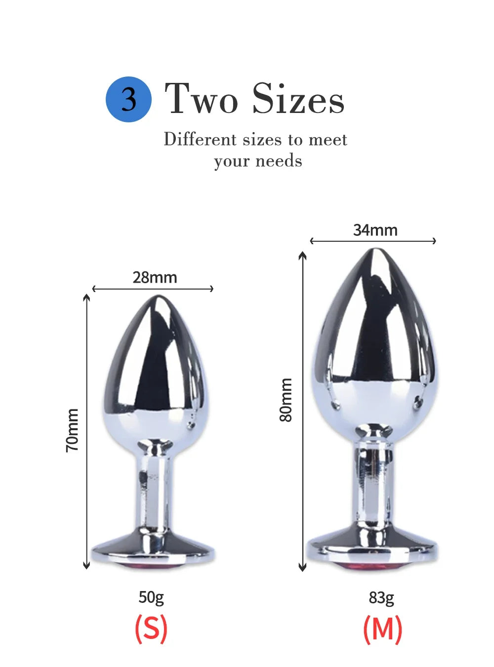 Stainless Steel Anal Plug – Premium Metal Adult Toy