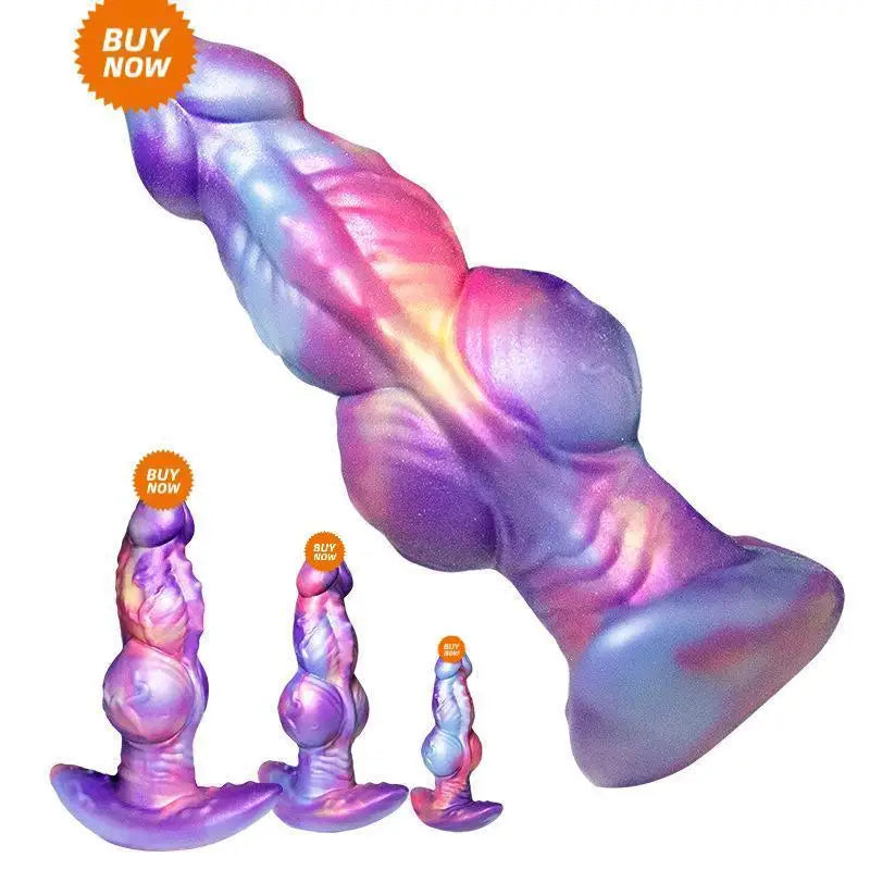 Monster Knotted Dildo & Anal Plug