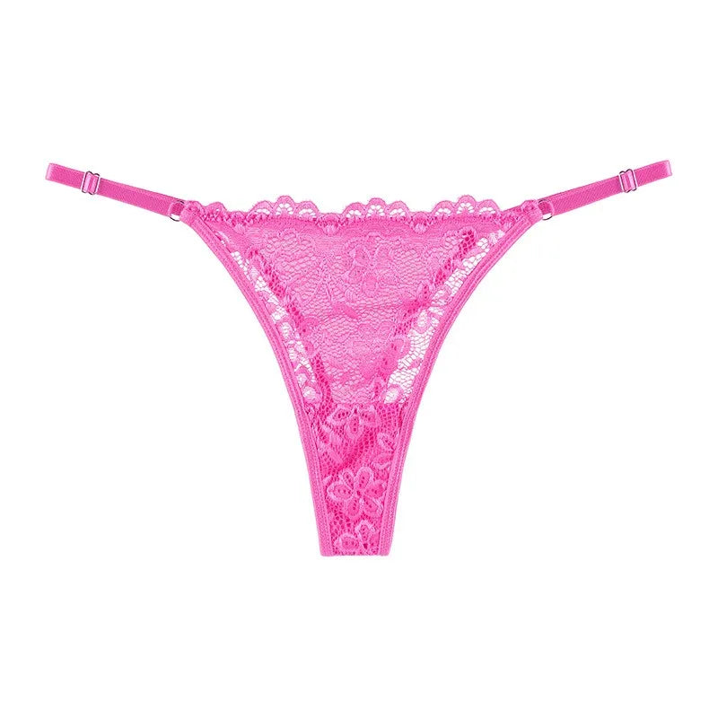 1PCS Women’s Lace Thong – Sexy Hollow Panties for Everyday Wear