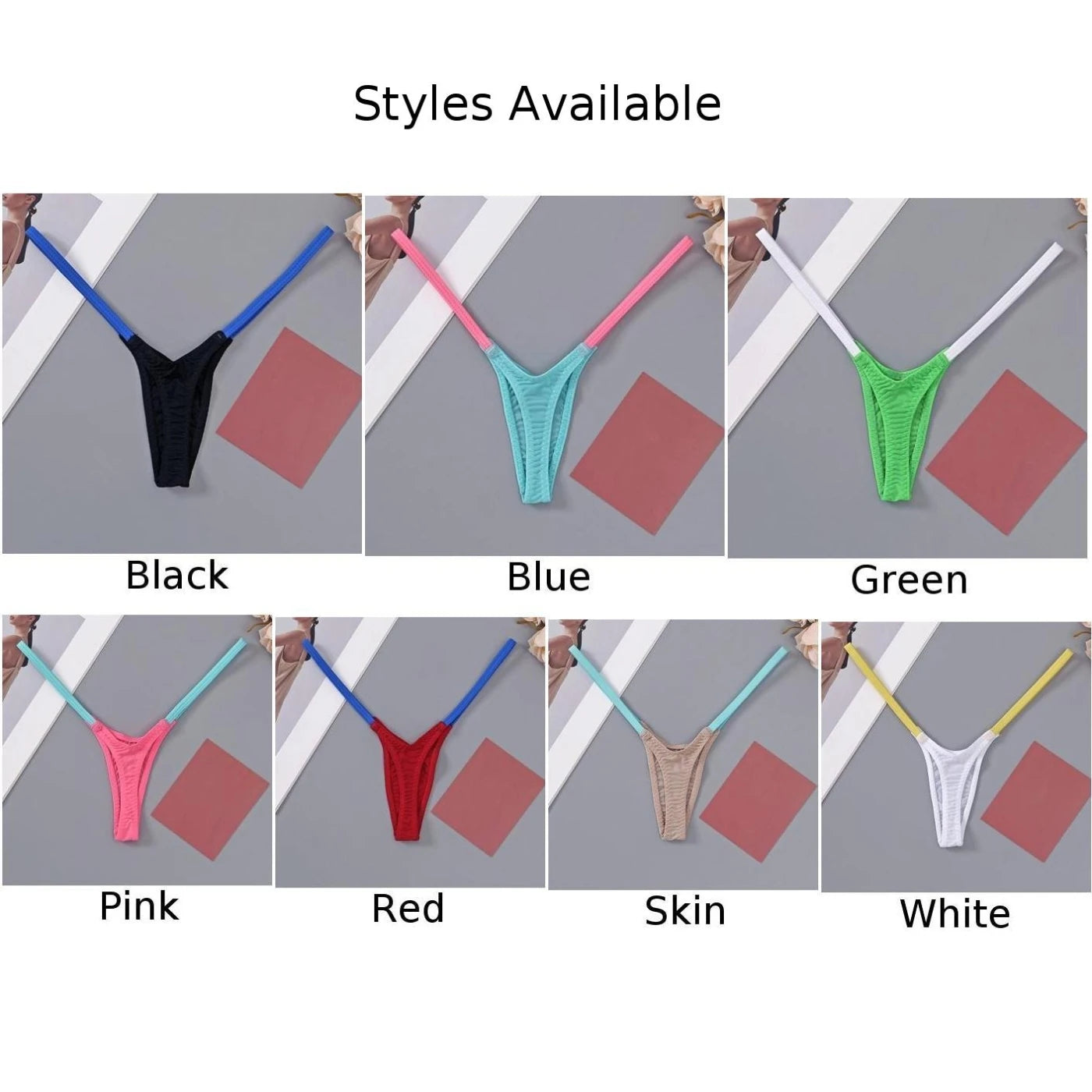 Ultra Minimal G-String T-Back Thong – Low Rise